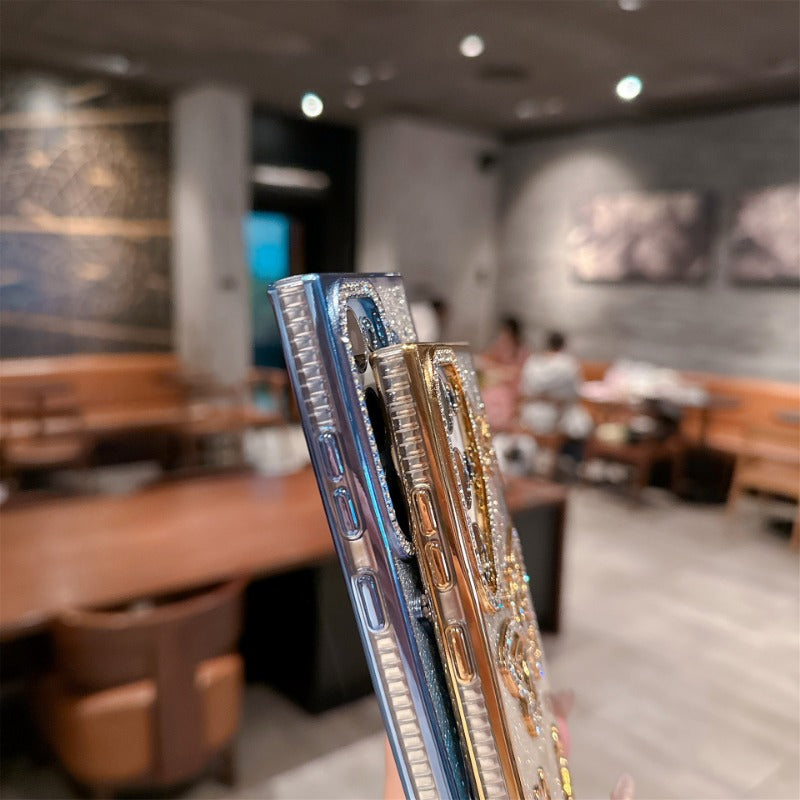 Luxury Diamond Butterfly Premium Phone Case for Samsung