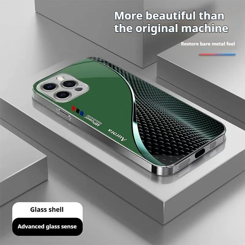 Gradient Glass Phone Case for iPhone