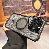 Magsafe Magnetic Wireless Charging  Camera Lens Holder Case for iPhone