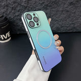 New High-end Magnetic Gradient Anti-fall Mobile Phone Case for IPhone
