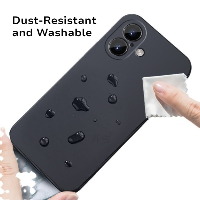 New Liquid Silicone Anti-Fingerprint Anti-Drop Skin-Friendly Phone Case for IPhone
