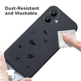 New Liquid Silicone Anti-Fingerprint Anti-Drop Skin-Friendly Phone Case for IPhone