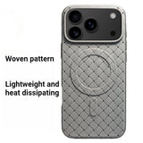 Woven Magnetic Heat Dissipation Phone Case for IPhone