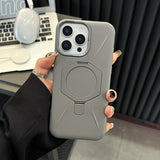 Magnetic Metal Lens Shell with Drop Protection Case for iPhone