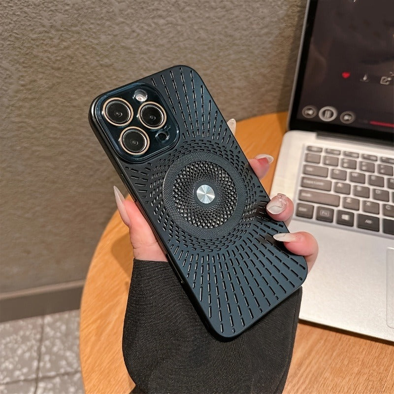 Thin and Cool Oil Spray Cooling Shell Suitable  case for iPhone