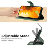Wallet Flip Sunflower Leather Back Case for iPhone