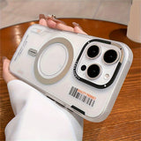 Luxury Wireless Charging Shockproof Back Case for iPhone