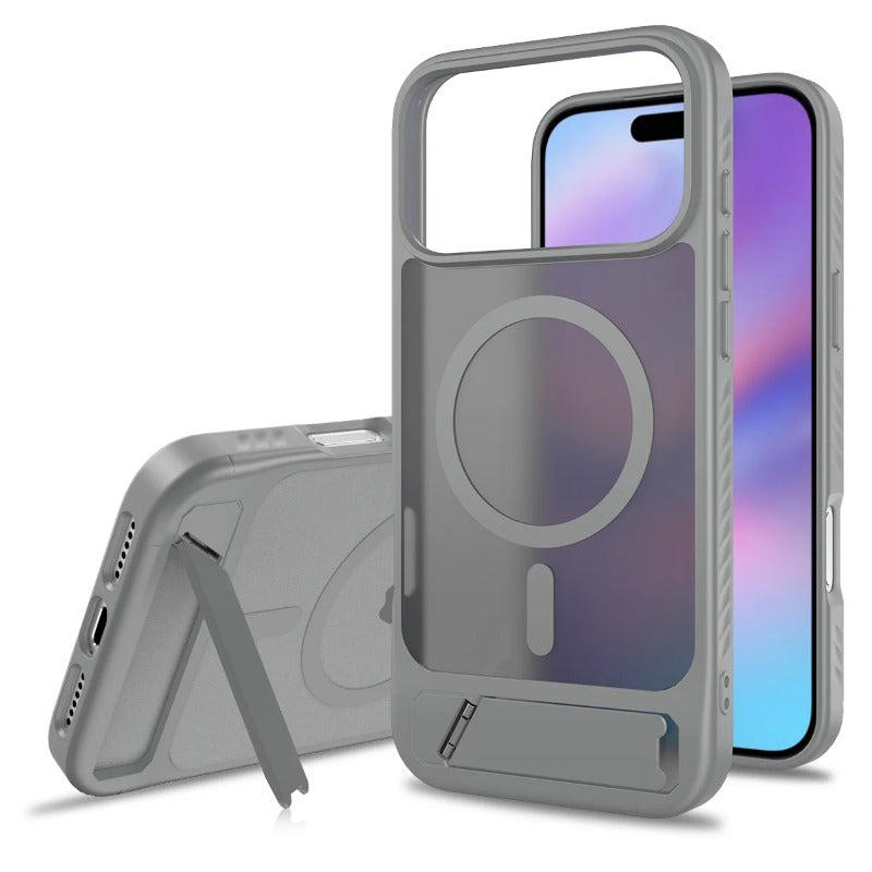 Magsafe Magnetic Foldable Stand  Shockproof Case for iPhone