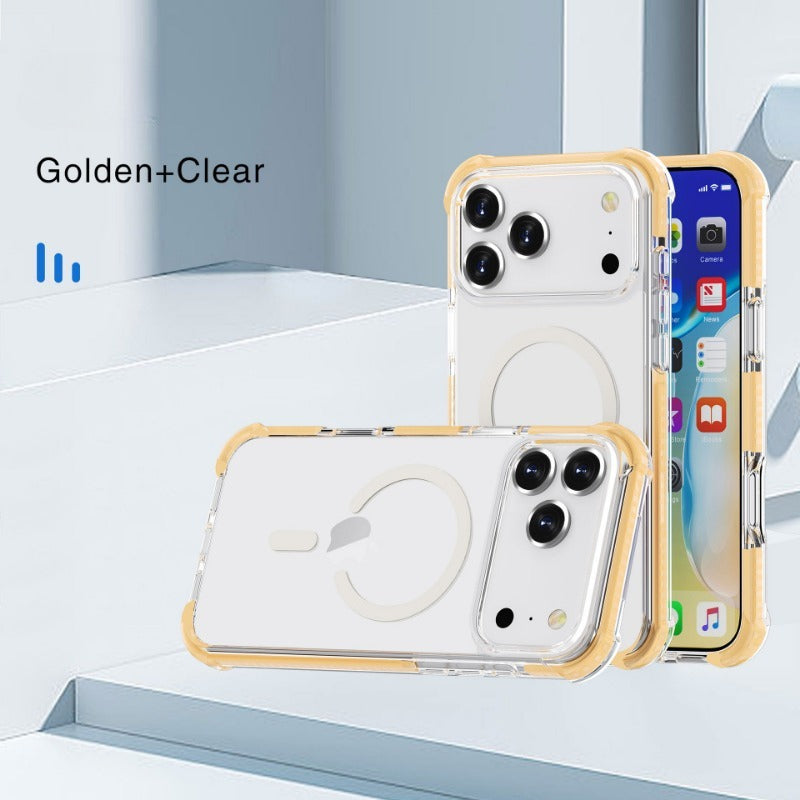 Four-Corner Shockproof Magnetic Phone Case for IPhone
