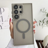 Skin-Friendly Magnetic Shockproof Phone Case for Samsung