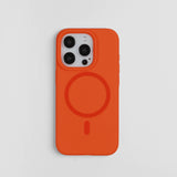 Advanced simple super strong magnetic liquid silicone case for iPhone