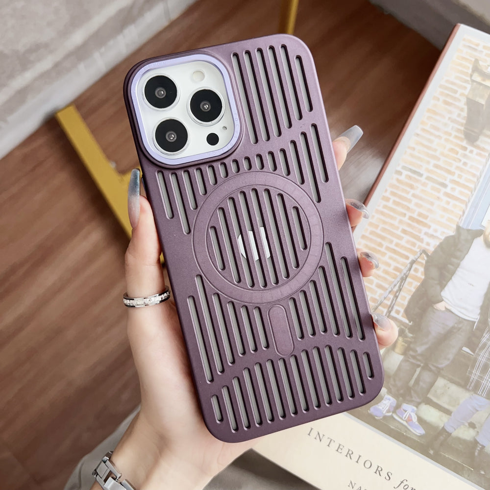 Magsafe Magnetic Skin-like heat dissipation suction Case for iPhone