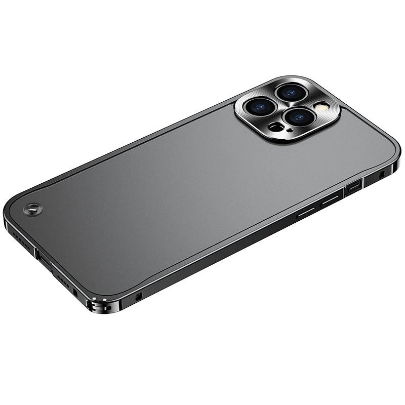 Luxury Shockproof Case with Metal Edge for iPhone
