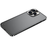 Luxury Shockproof Case with Metal Edge for iPhone