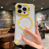 Magsafe Magnetic 4-Corners Camera Stand Holder  case for iPhone