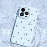 Liquid Silicone Magnetic Little Star Case For iPhone