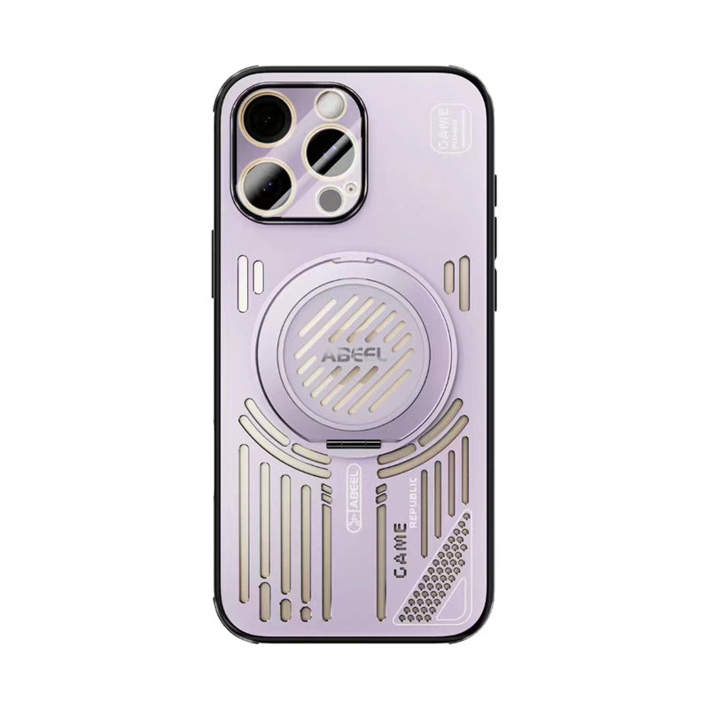 360-Degree Rotating Magnetic Bracket Case for iPhone
