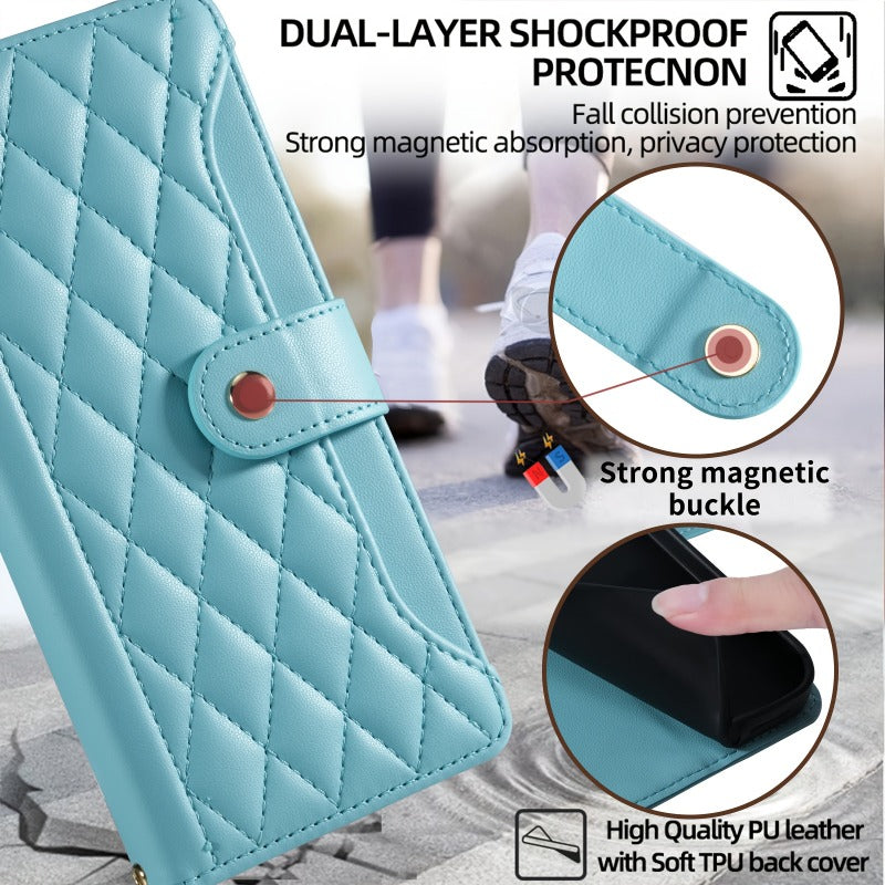 Wallet Holder Handbag Crossbody Case for iPhone