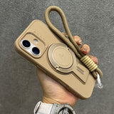 Armor Wristband Strap  Magnetic Holder Wireless Case for iPhone
