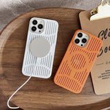 Magsafe Magnetic Skin-like heat dissipation suction Case for iPhone