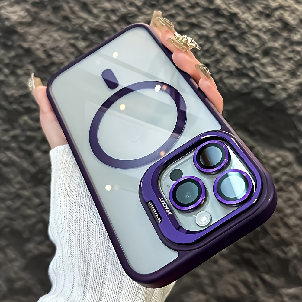 Shock-Resistant Glass Lens Protection Case For iPhone