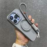 Magnetic Lanyard Camera Holde Case For iPhone