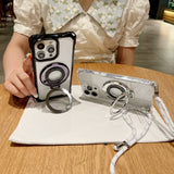 Traveler Magnetic Clip Crossbody Phone Case for IPhone