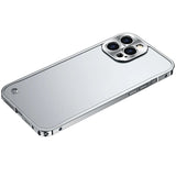 Luxury Shockproof Case with Metal Edge for iPhone