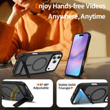 Magsafe Magnetic Foldable Stand  Shockproof Case for iPhone