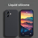 New Liquid Silicone Anti-Fingerprint Anti-Drop Skin-Friendly Phone Case for IPhone