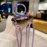 Traveler Magnetic Clip Crossbody Phone Case for IPhone