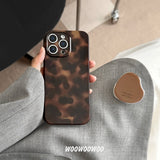 Amber Iceberg Pattern Case for iPhone