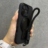 Armor Wristband Strap  Magnetic Holder Wireless Case for iPhone