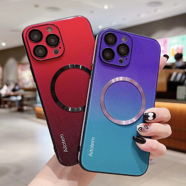 Gradient Magnetic Case for iPhone