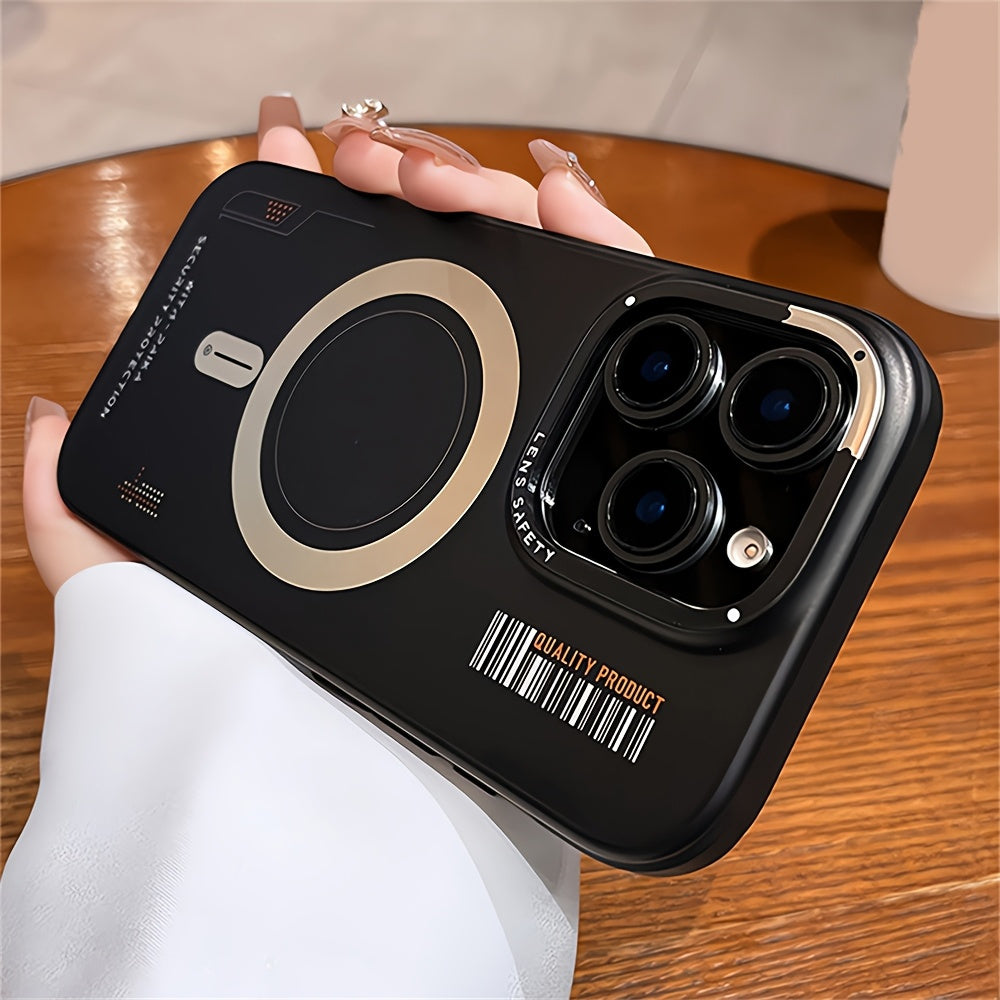 Luxury Wireless Charging Shockproof Back Case for iPhone