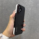 Magsafe Flip Camera Protection Stand Holder Bracket Case for iPhone