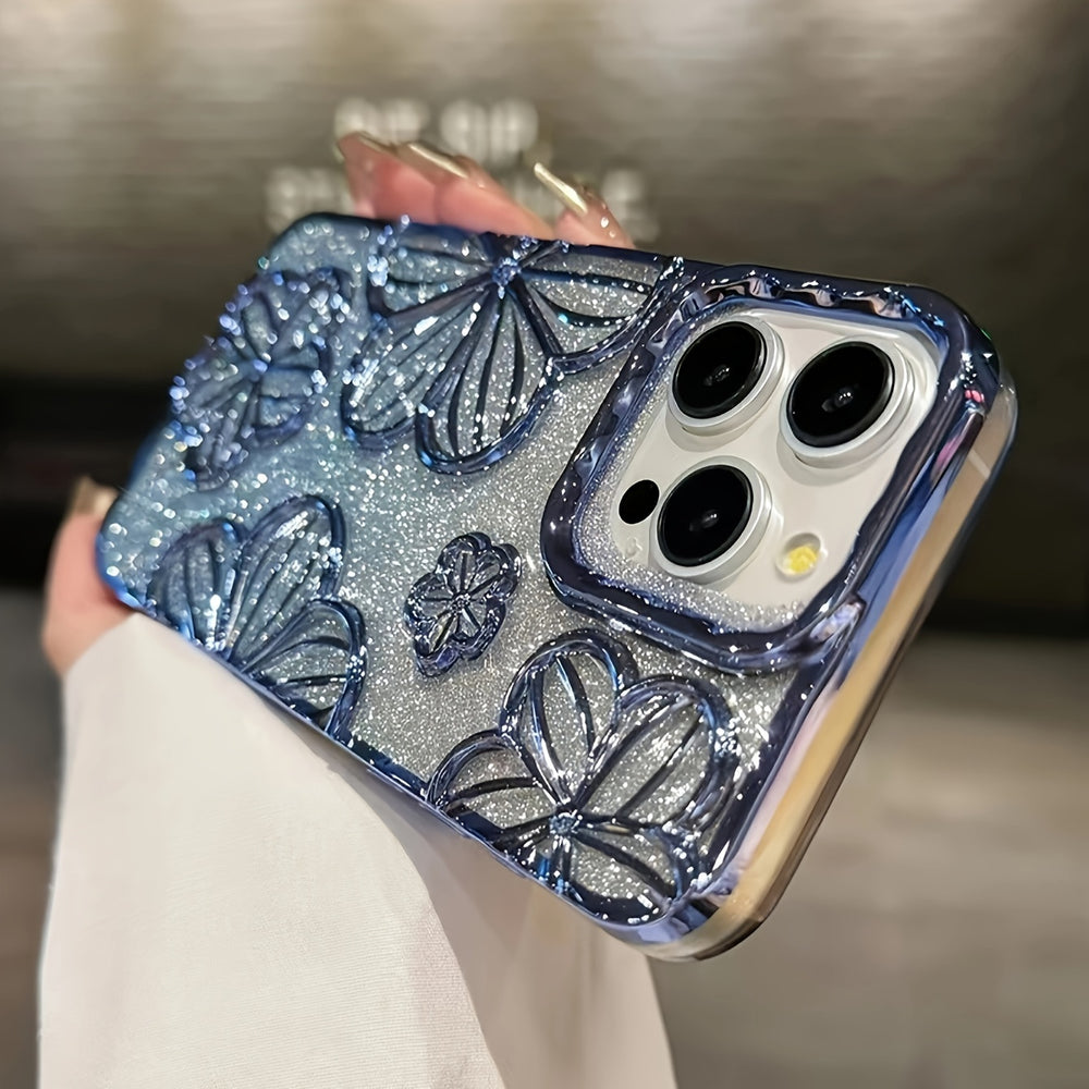 Retro Hollow Oil Painting  Case For iPhone