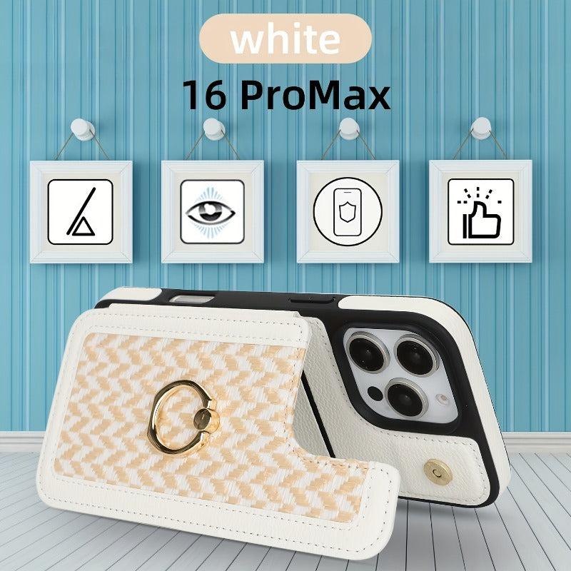 Card HolderIntegrated Crossbody Hanging Rope   Stora Case for iPhone