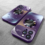 Camera Glass Film Magnetic Magsafe Case for iPhone