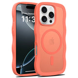 2.0 Anti-fall Frosted Skin-feel Magnetic Mobile Phone Case for IPhone