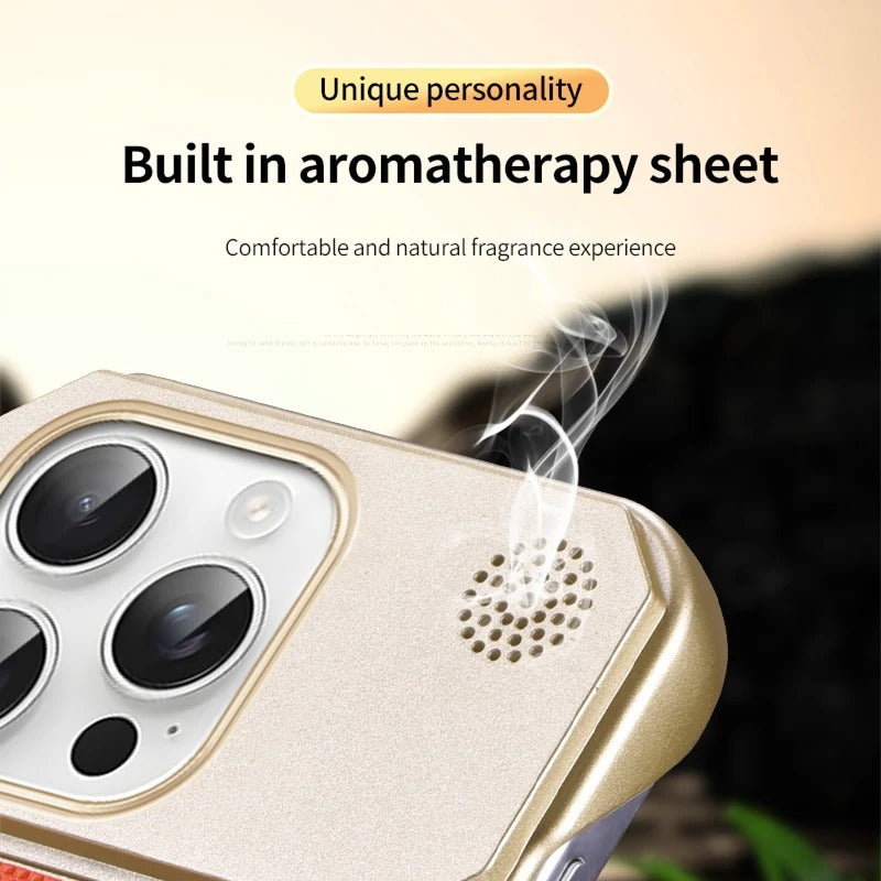 Magsafe Magnetic Not Border Bracket Aromatherapy Case for iPhone