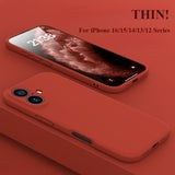 New Silicone Shockproof Thin Case For iPhone