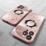 Camera Glass Film Magnetic Magsafe Case for iPhone