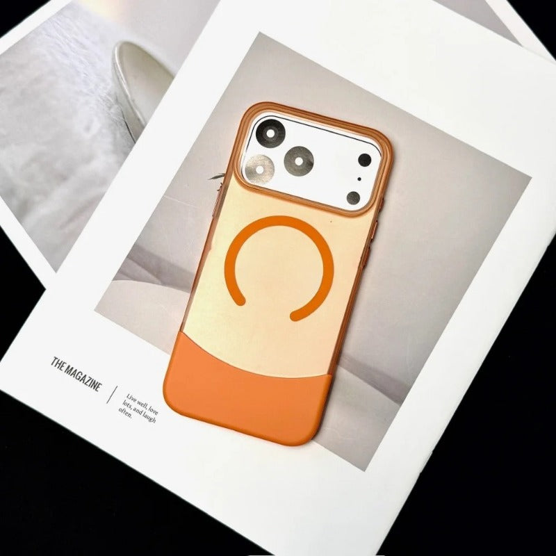 Matte Magsafe Flip Camera Protection Stand Holder Bracket Case for iPhone