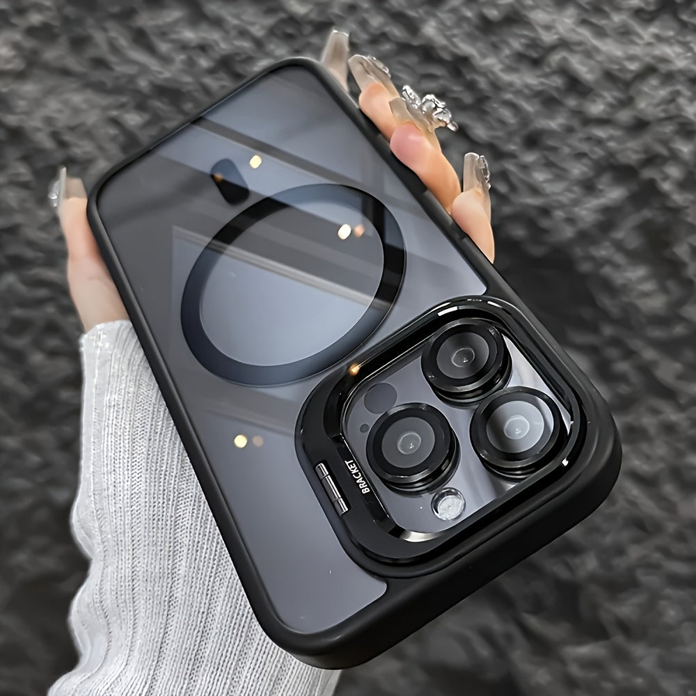 Shock-Resistant Glass Lens Protection Case For iPhone