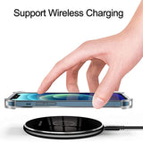 Thick Shockproof Silicone Clear Transparent Soft Phone Case for iPhone