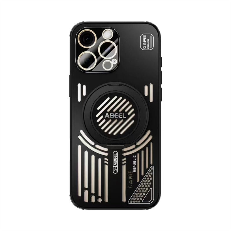 360-Degree Rotating Magnetic Bracket Case for iPhone