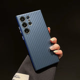 Corrugated Textured Frosted Shockproof Phone Case for Samsung