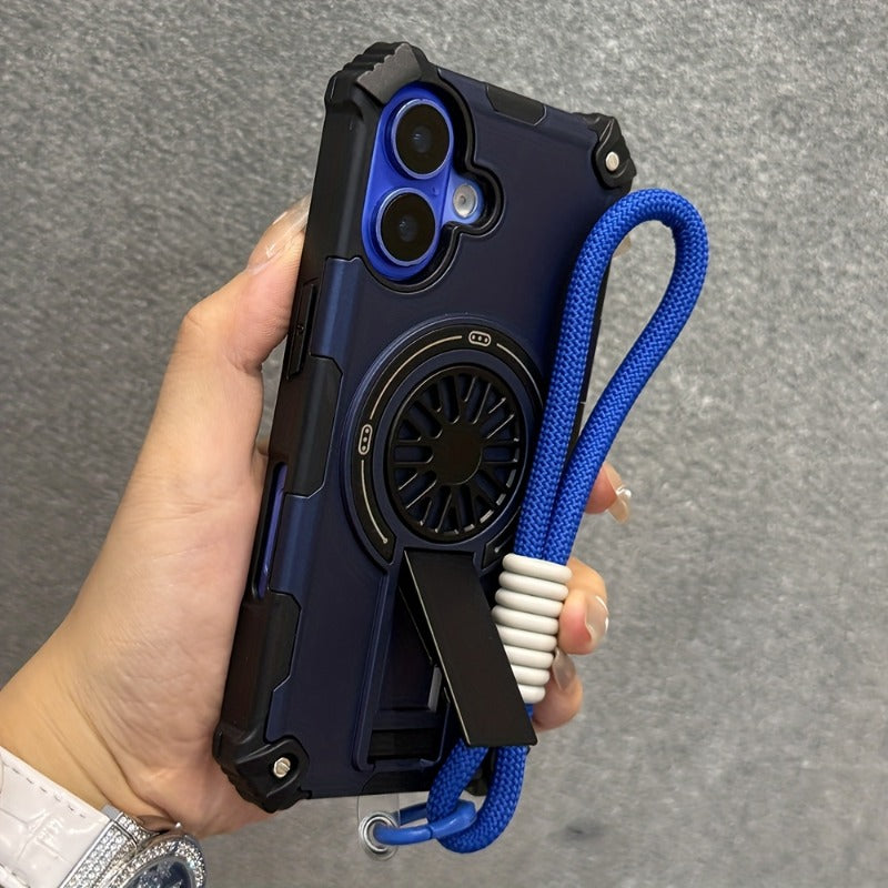 Electroplating Magnetic Gyroscope Holder Wristband  Case for iPhone