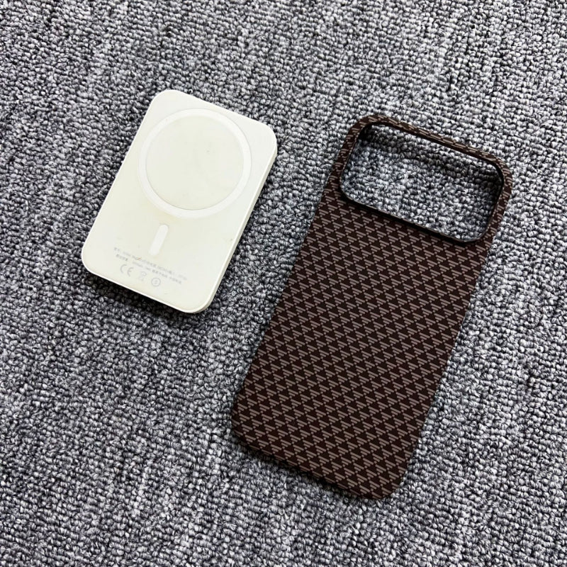 Colorful Kevlar Pattern Magnetic Phone Case for IPhone